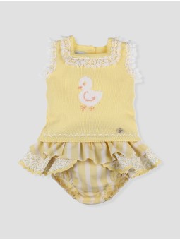 Campiña Inglesa baby girl set