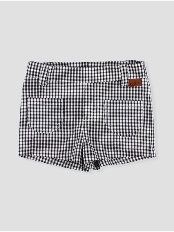 Calça curta Vichy