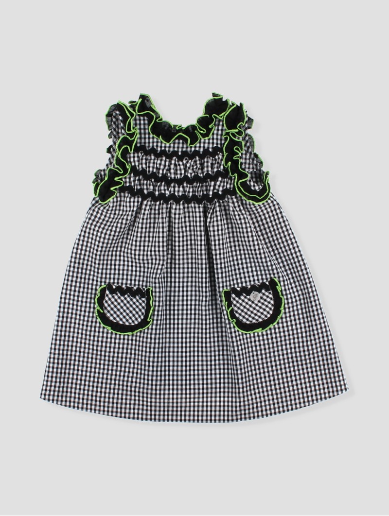 Capri ichy check dress