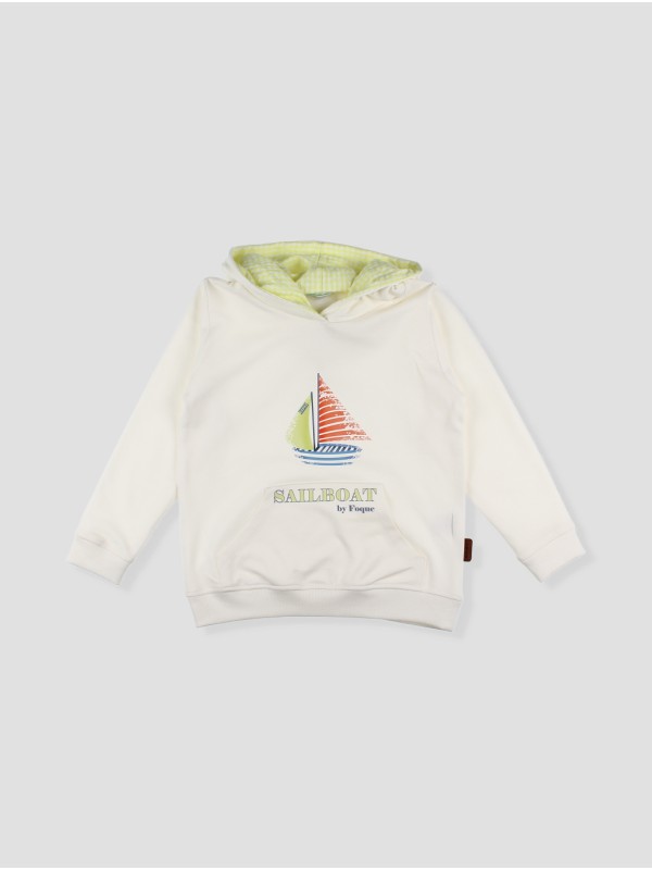 Sudadera barco