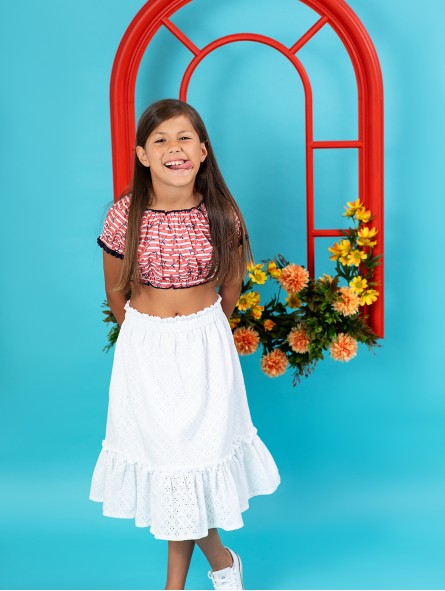 Paris girl skirt