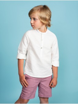 Camisa branca linho