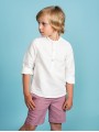 White linen shirt