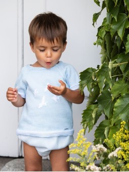 Conjunto niño gaviotas