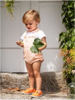 Nana T-shirt and dungarees set