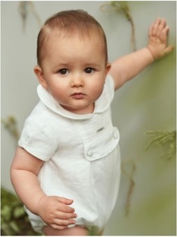 Bethany Cord Trim Babygrow