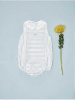 Petra Striped Babygrow