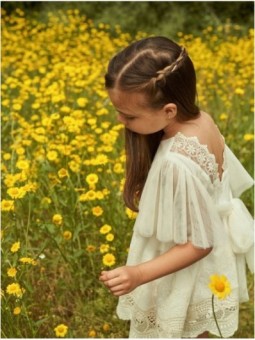 Vestido Greca Bordada Betania