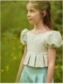 Short with pleats