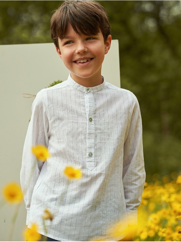 Camisa raya fina Dante