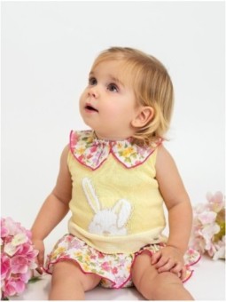 Conjunto conejito niña