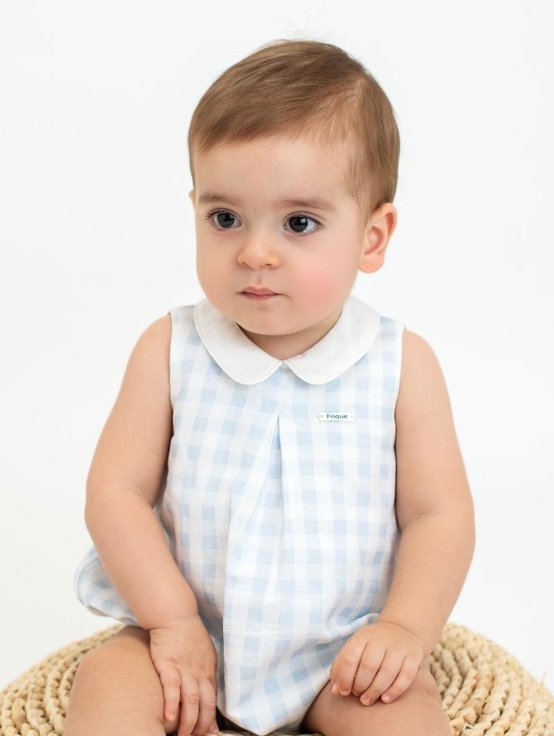 Pelele quadro vichy