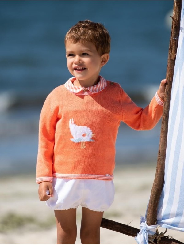 White canvas dungarees with straps