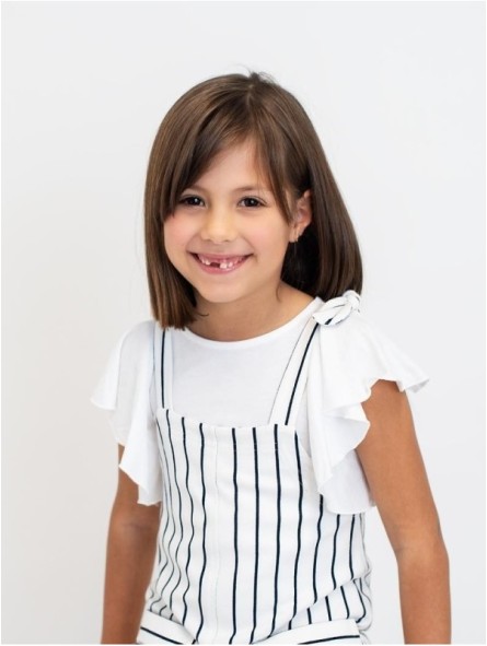 Camiseta blanca manga volante
