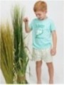 Revival print boy's swimsuit