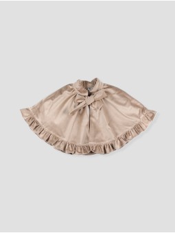 Black velvet cape