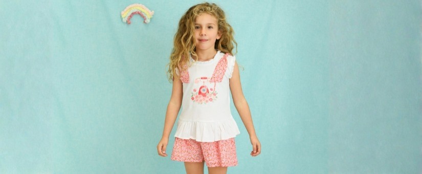 Pantalones y faldas para niña
